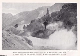 Item #368660 The Katmai National Monument; The Valley of Ten Thousand Smokes. An original article...