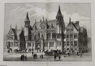 Item #368765 Queen Victoria's Visit to Birmingham & the New Law Courts, 1887. A collection of...