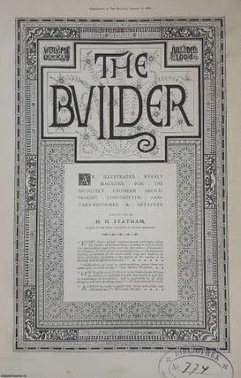 Item #369110 1904 : The Builder. An Illustrated Weekly Magazine, for the Architect, Engineer,...