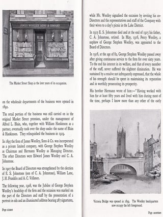 Woolleys of Manchester. A Record of 150 years in Pharmacy.