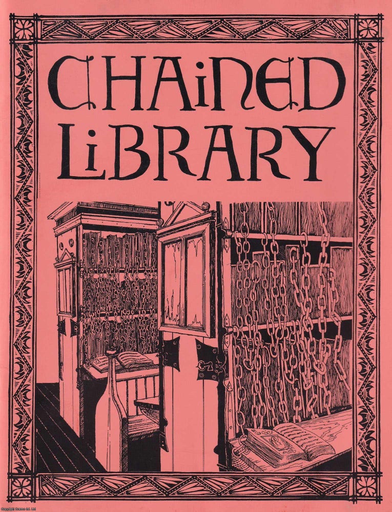 Item #369234 The Chained Library at Hereford Cathedral, by Joan Williams. HEREFORD CATHEDRAL...