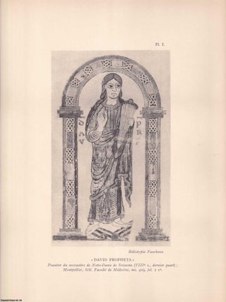 Les Psautiers Manuscrits Latins des Bibliothques Publiques de France. Planches : The Latin manuscript Psalters of the Libraries of France. Plates Volume.