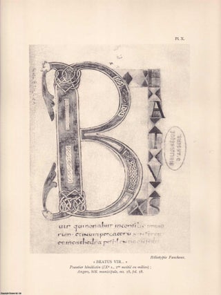 Les Psautiers Manuscrits Latins des Bibliothques Publiques de France. Planches : The Latin manuscript Psalters of the Libraries of France. Plates Volume.