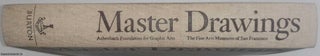 Master Drawings from the Achenbach Foundation for Graphic Arts. The Fine Arts Museums of San Francisco. By Robert Flynn Johnson & Joseph R. Goldyne.
