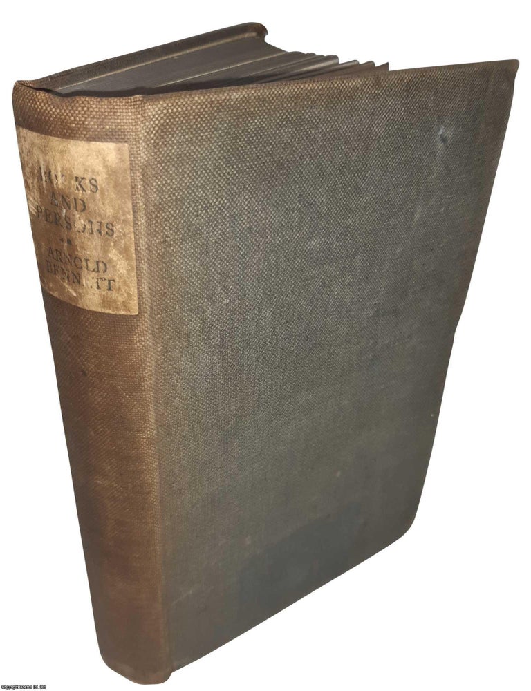 Item #369545 Books & Persons. Being Comments on a Past Epoch, 1908-1911. By Arnold Bennett....