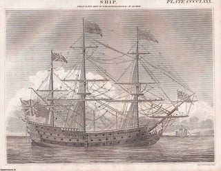 Item #369759 1823 : Ship Building. 16 plates, with Accompanying Text. A rare original article...