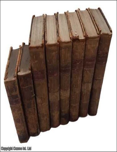Item #370023 The Spectator by Joseph Addison and Richard Steele, an 8 volume mis‑matched set. A...