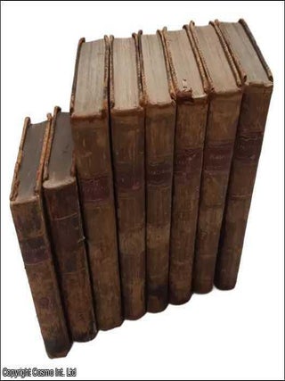 The Spectator by Joseph Addison and Richard Steele, an 8 volume mis‑matched set. A MIXED SET OF ADDISON.