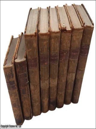 The Spectator by Joseph Addison and Richard Steele, an 8 volume mis‑matched set.