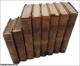 The Spectator by Joseph Addison and Richard Steele, an 8 volume mis‑matched set.