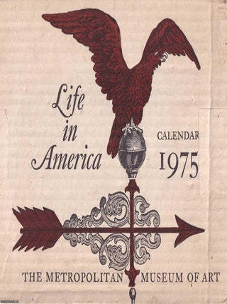 Life in America. The Metropolitan Museum of Art, Calendar 1975.