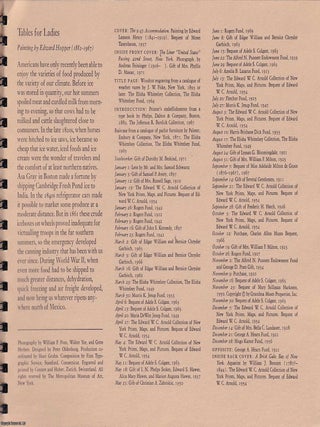 Life in America. The Metropolitan Museum of Art, Calendar 1975.