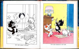 Les Trois Petits Chats. Le Celebre Film de Walt Disney, Silly Symphonies. Text in French. 12 colour plates.