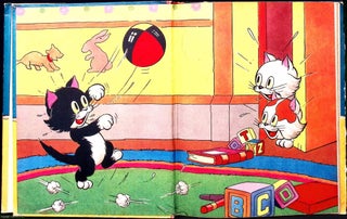 Les Trois Petits Chats. Le Celebre Film de Walt Disney, Silly Symphonies. Text in French. 12 colour plates.