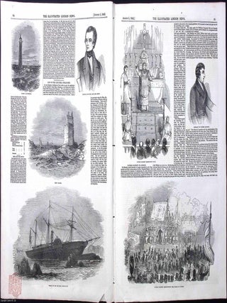 ILN 1843 : The Law of the Police Office; Loss of the Columbia Steam Ship; The First Six Hour. ILLUSTRATED LONDON NEWS.