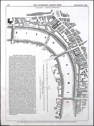 ILN 1843 : Refuge for the Destitute; The Highlands of Ethiopia; All contained in a COMPLETE original issue of The Illustrated London News. Issue No 87, Dec 30, 1843. A rare, original issue from The Illustrated London News, carefully removed and preserved : an important artifact of journalism's golden age!
