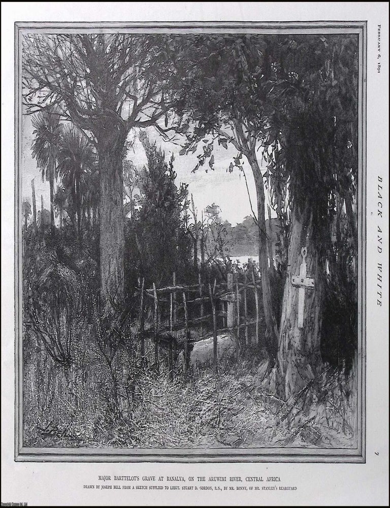 Item #370674 Major Barttelot's Grave at Banalya, on the Aruwimi River, Central Africa. An...