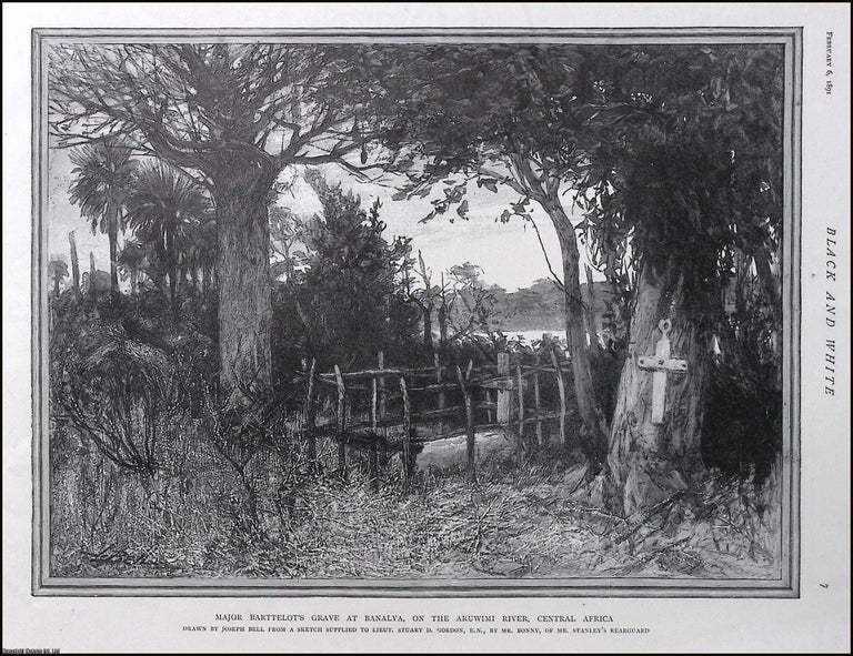 Item #370674 Major Barttelot's Grave at Banalya, on the Aruwimi River, Central Africa. An...