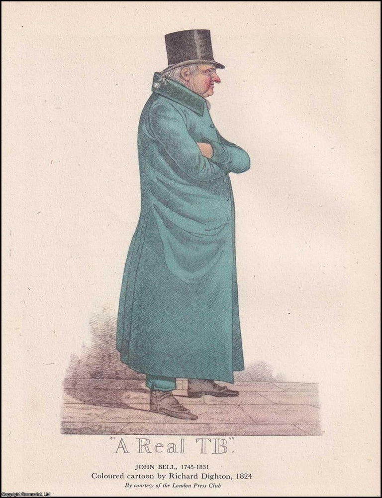 Item #370717 British Journalists And Newspapers. With 8 colour plates. Written by Derek Hudson....