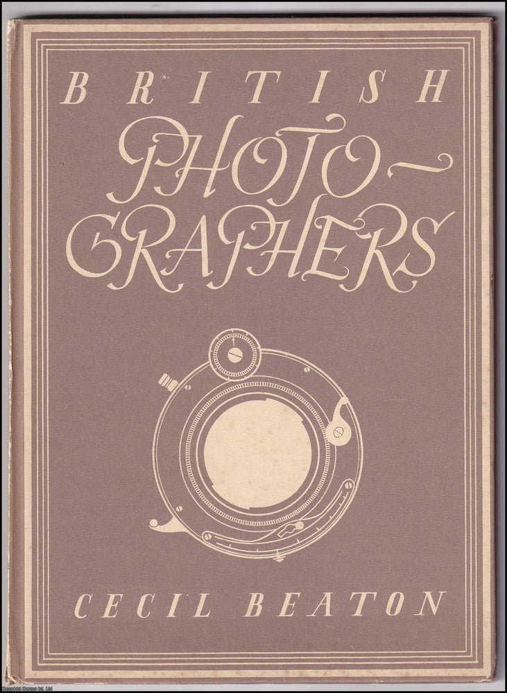 Item #370724 British Photographers. With 4 colour plates. Written by Cecil Beaton. Number 71 in...