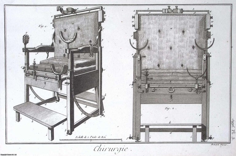 Item #370844 1765 : Chirurgie, plate 3. This is an original print from Diderot &...