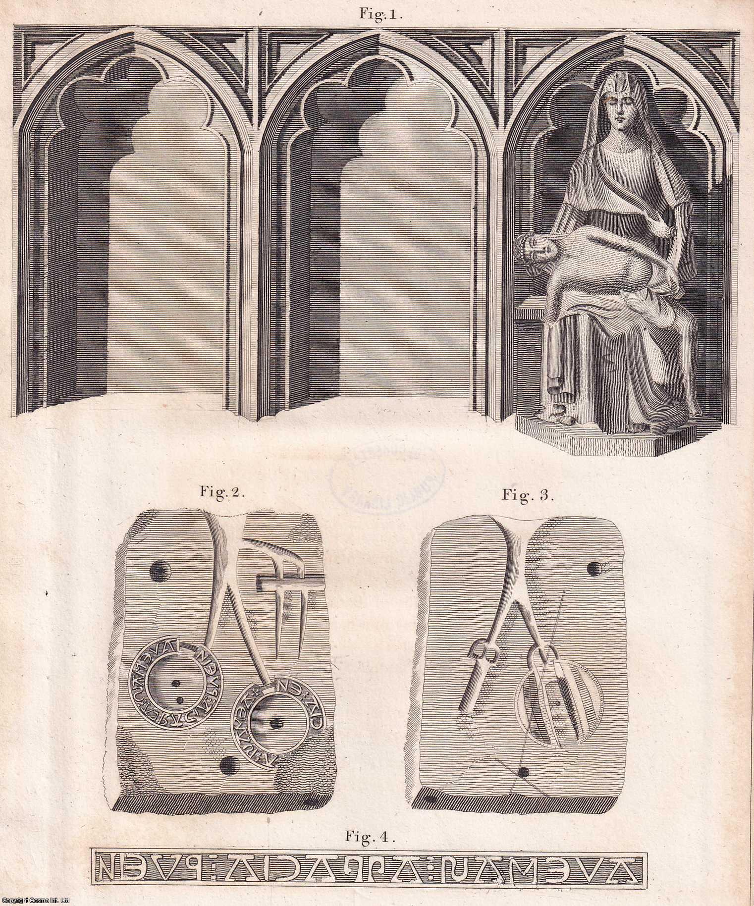 Battlefield Church, Shrewsbury. Our Lady of Pity, engraved from a ...