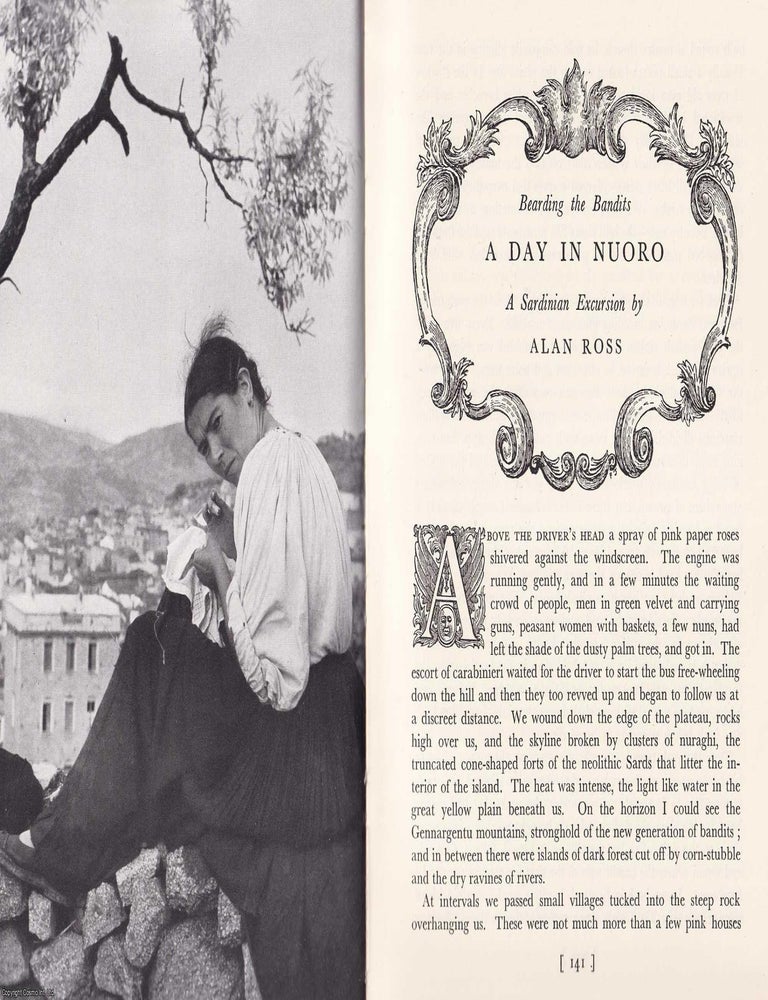 Item #372316 A Day in Nuoro, A Sardinian Excursion : Bearding the Bandits. An original article...