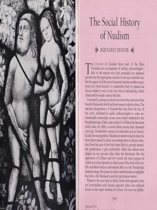 The Social History of Nudism. An original article from the Saturday Book, 1966. Bernard Denvir.