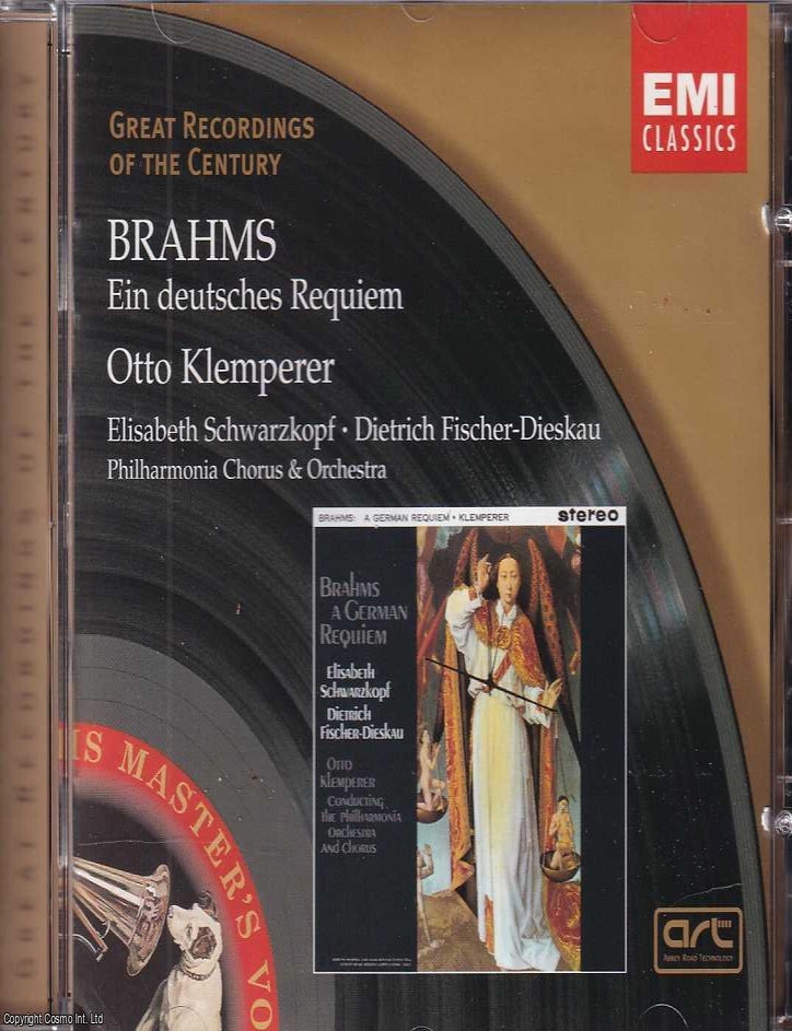 Item #372420 Brahms : Ein deutsches Requiem op.45 ; A German Requiem. Conducted by Otto...