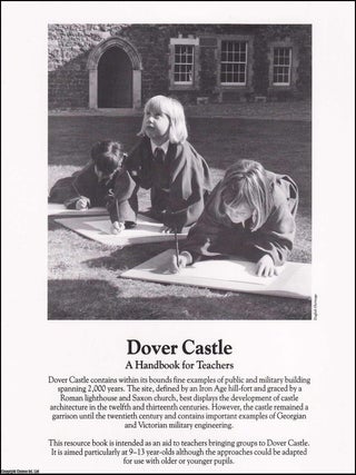 Dover Castle. A Handbook for Teachers. By Jonathan Barnes & Andy Harmsworth.