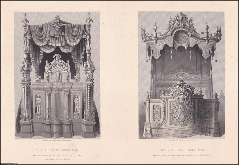 Item #372553 Bedsteads : The Austrian Bedstead, manufactured by C. Leistler & So, Vienna, and...