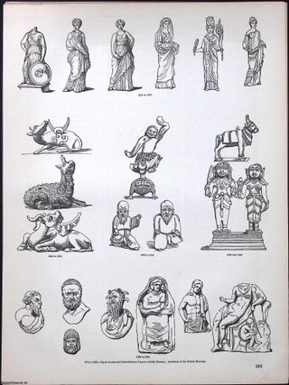 Terracotta, Chrys-Elephantine, Bronze, and Polychromic Statuary. An Illustrated chapter from The Industrial Arts & Sciences of All Nations, c.1865.