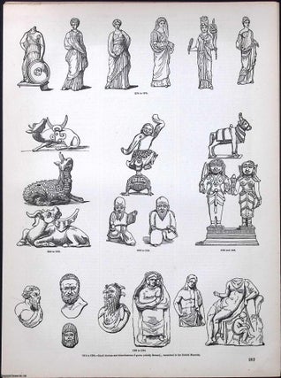 Terracotta, Chrys-Elephantine, Bronze, and Polychromic Statuary. An Illustrated chapter from The Industrial Arts & Sciences of All Nations, c.1865.