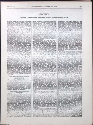 Modern Architecture, since the Decline of the Gothic Pointed Style. An Illustrated chapter from The Industrial Arts & Sciences of All Nations, c.1865. An article printed in Undated, c.1865.
