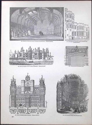 Modern Architecture, since the Decline of the Gothic Pointed Style. An Illustrated chapter from The Industrial Arts & Sciences of All Nations, c.1865. An article printed in Undated, c.1865.