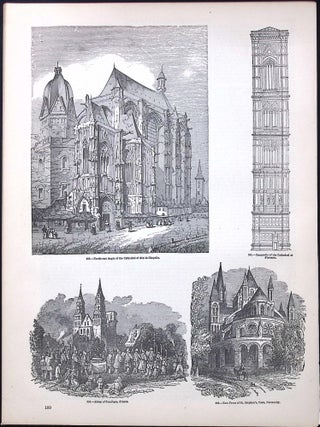 Gothic or Pointed Architecture. An Illustrated chapter from The Industrial Arts & Sciences of All Nations, c.1865. An article printed in Undated, c.1865.