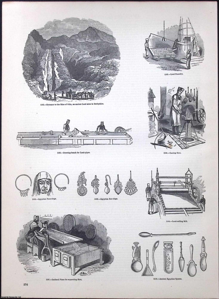 Item #372573 The Arts relating to Metals and their Manufacture. An Illustrated chapter from The...