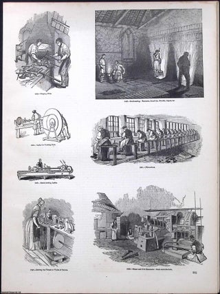 The Arts relating to Metals and their Manufacture. An Illustrated chapter from The Industrial Arts & Sciences of All Nations, c.1865. An article printed in Undated, c.1865.