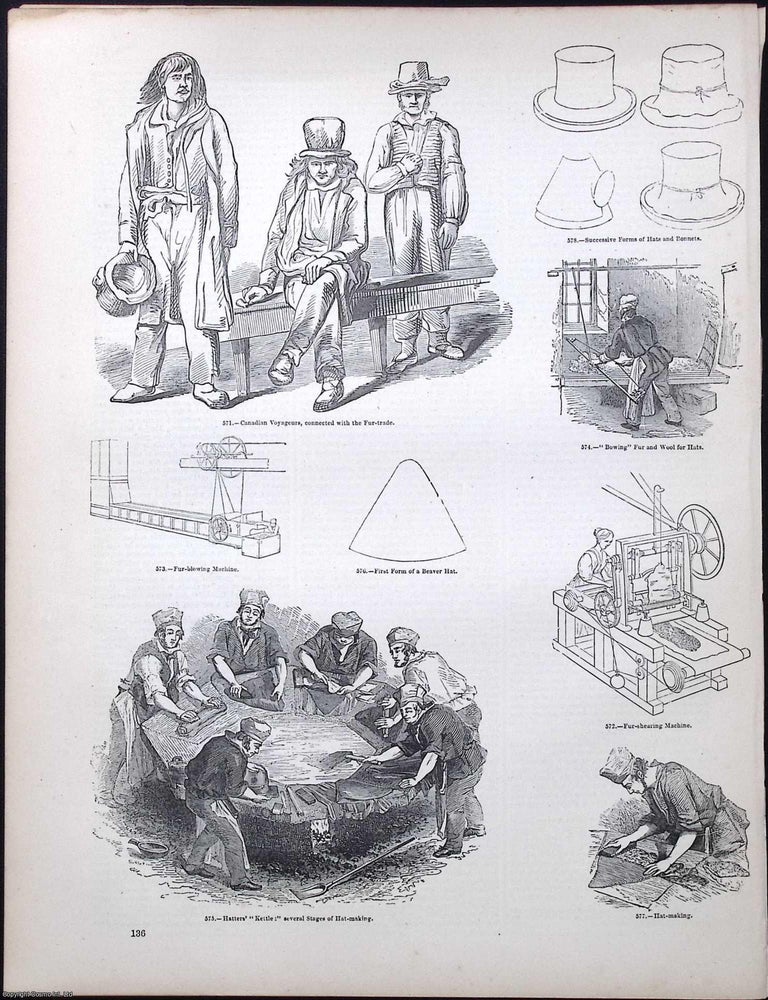 Item #372576 The Arts relating to the Production of Clothing. An Illustrated chapter from The...
