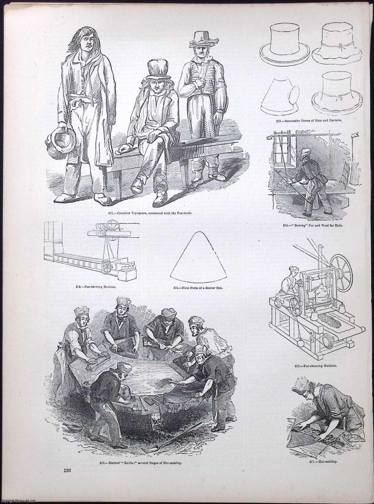 Item #372576 The Arts relating to the Production of Clothing. An Illustrated chapter from The...