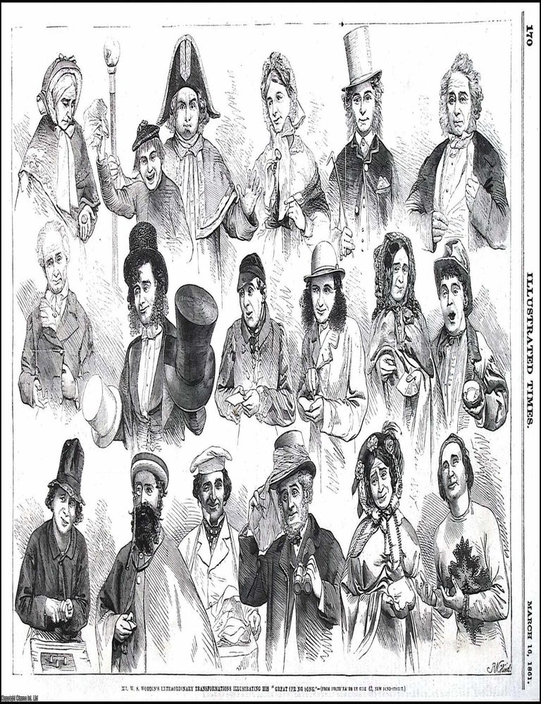 Item #372676 Mr W.S. Woodin's Extraordinary Transformations Illustrating his Great Spring...