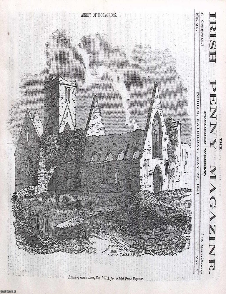 Item #372875 1841, Holy Cross, the Abbey of Holy Cross & Fitzstephen's Tower : Potteen...