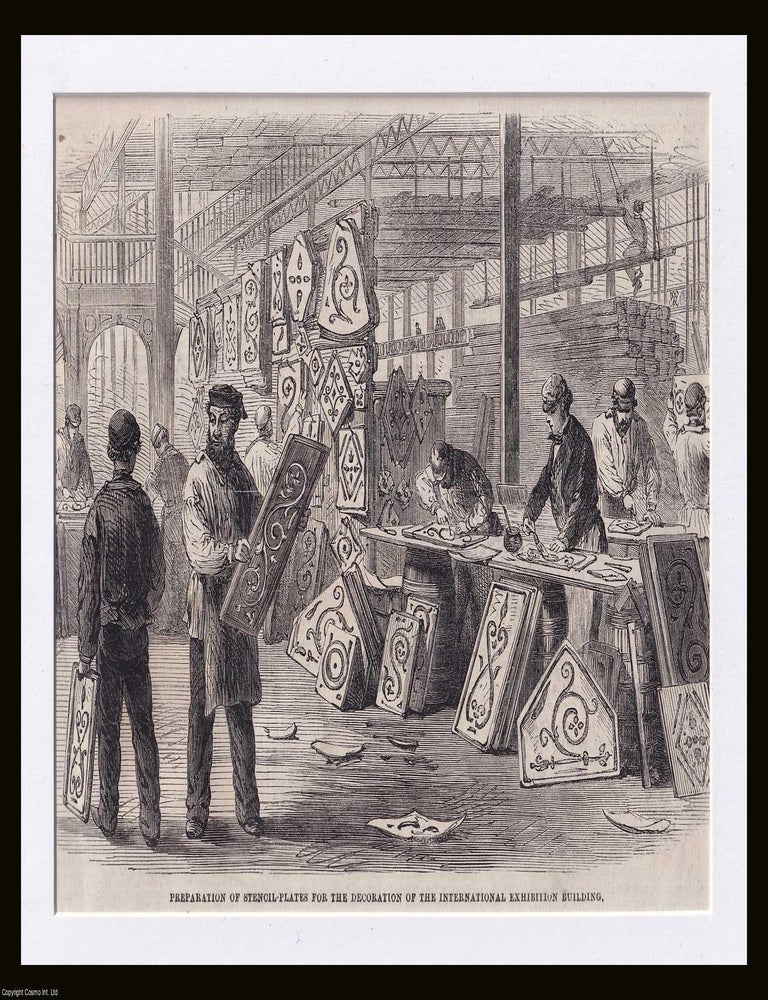 Item #372970 Stencil Plates for the Decoration of the International Exhibition Building, the 1862...