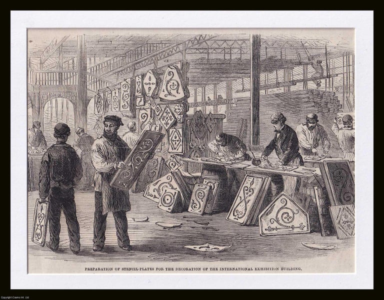Item #372970 Stencil Plates for the Decoration of the International Exhibition Building, the 1862...