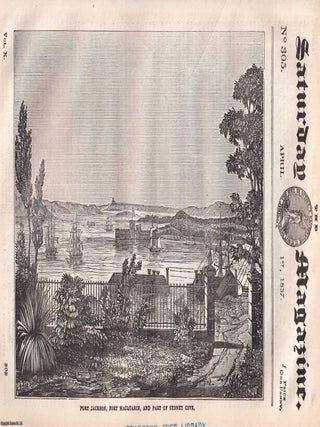 1837 : Port Jackson, Fort Macquarie, and Part of Sydney Cove : Some Account of Sydney and Port. NEW SYDNEY AND PORT JACKSON.