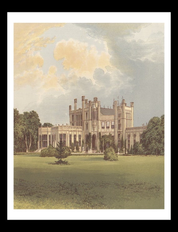 Item #373013 High Cliffe, near Christchurch, Hampshire. The House of the Marchioness of...