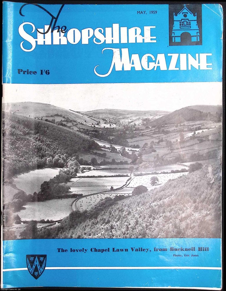 Item #373020 Chapel Lawn Valley from Bucknell Hil. The Shropshire Magazine. May 1959. CHAPEL LAWN...