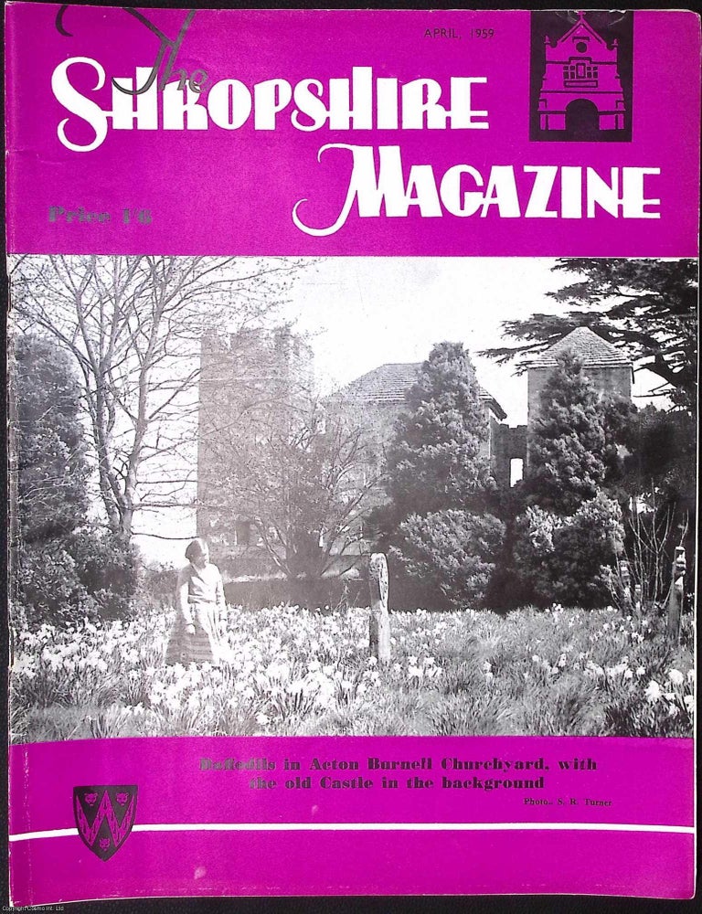 Item #373021 Acton Burnell Churchyard. The Shropshire Magazine, April 1959. SHROPSHIRE ACTON BURNELL