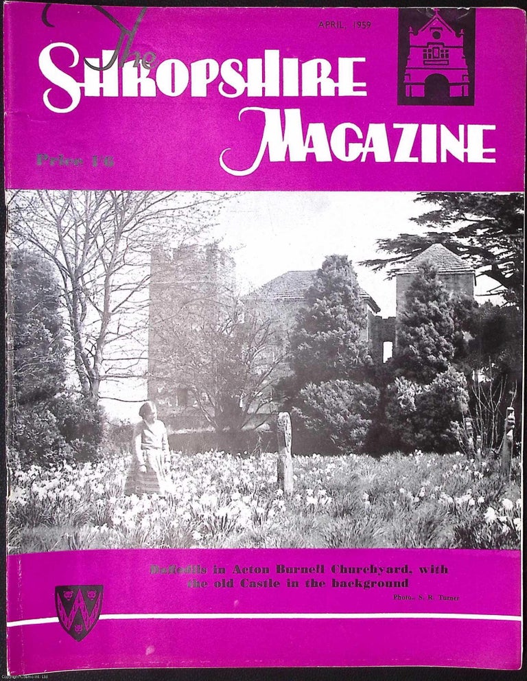 Item #373021 Acton Burnell Churchyard. The Shropshire Magazine, April 1959. SHROPSHIRE ACTON BURNELL