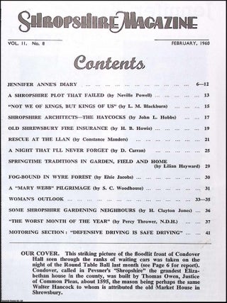 Fifth Monarchy Men in Shropshire. The Shropshire Magazine. February 1960.